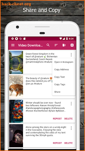 Video Downloader for Instagram - Repost screenshot