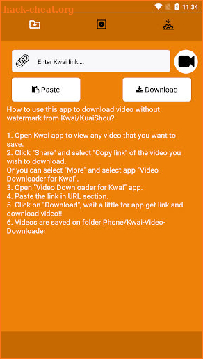 Video Downloader for Kwai: Without Watermark screenshot