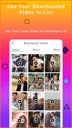 Video Downloader for Likee - without Watermark screenshot