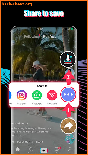 Video downloader for TikTok screenshot