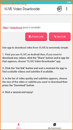 Video Downloader for VLIVE screenshot