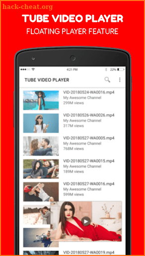 Video downloader - Free social video downlaoder screenshot