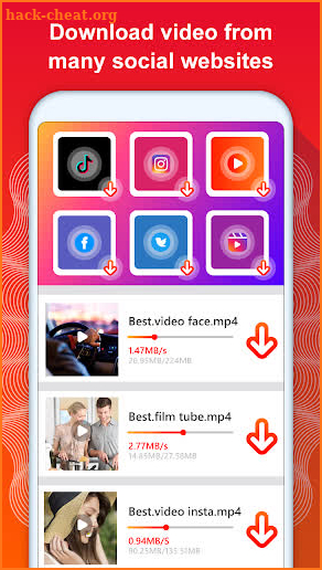 Video Downloader Master - Download for social screenshot