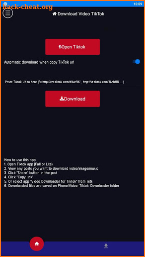 Video Downloader Without Watermark - TikMate screenshot