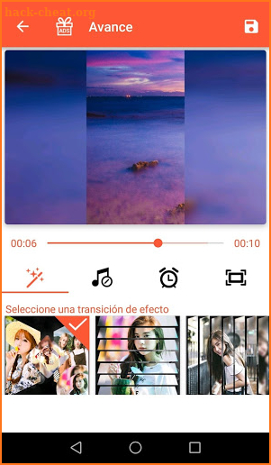 VIDEO EDITOR: Photo and Music - con musica y fotos screenshot