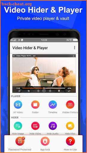 Video Hider - Video Locker, AppLock & Video Player screenshot