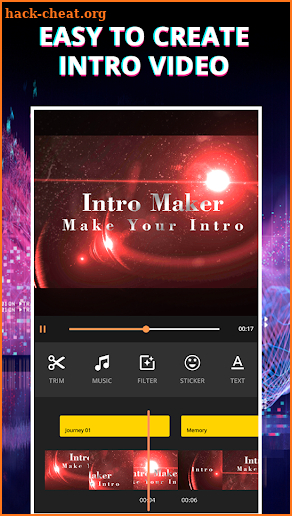 Video Intro Maker - Video Editor For Youtube screenshot