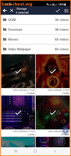 Video Live Wallpaper Changer screenshot