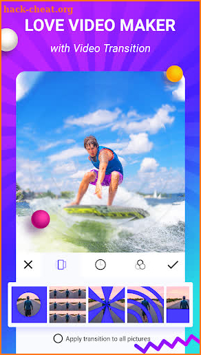 Video maker - Create love video from photos screenshot