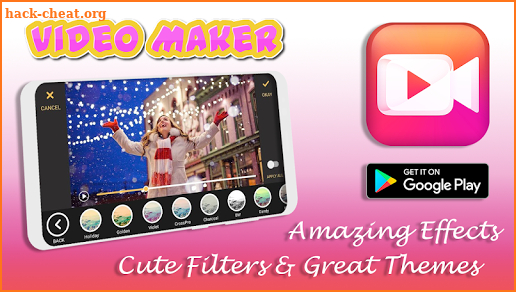 Video Maker: Video Editor with Music and Effects screenshot