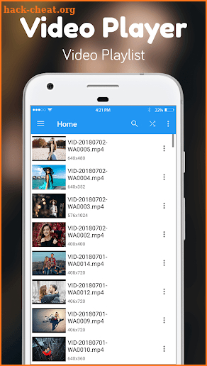 Video player all format-HD video player,UX player screenshot