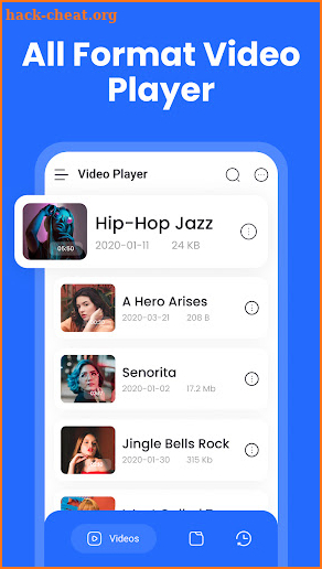 Video player - Movie player screenshot