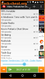 Video Podcatcher Deluxe screenshot