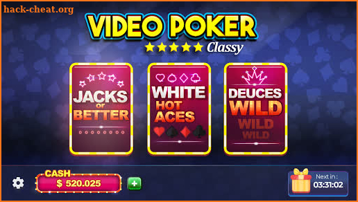 VIDEO POKER: Classy ***** screenshot