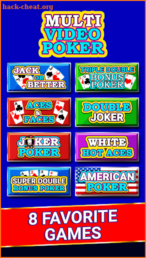 Video Poker Free - Casino Card Game screenshot