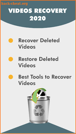 VIDEO RECOVERY 2020: Recover deleted videos screenshot