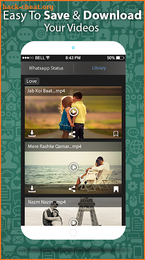 Video Status Downloader for Whatsapp 2018 screenshot