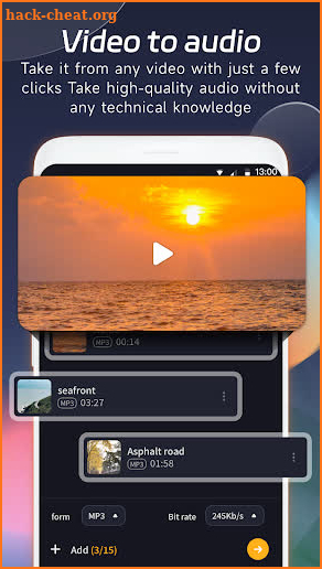 Video to mp3 converter screenshot