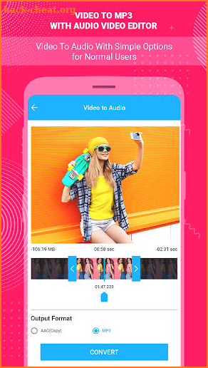 Video to MP3 Converter - Video Cutter screenshot