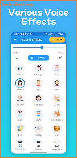 Video Voice Changer Pro screenshot