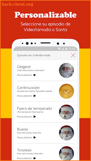 Videollamada a Santa screenshot