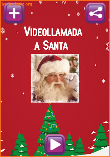 Videollamada papa noel español (simulada) screenshot