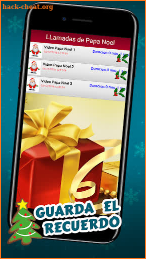 Videollamada Papa Noel ESPAÑOL- te llama gratis! screenshot
