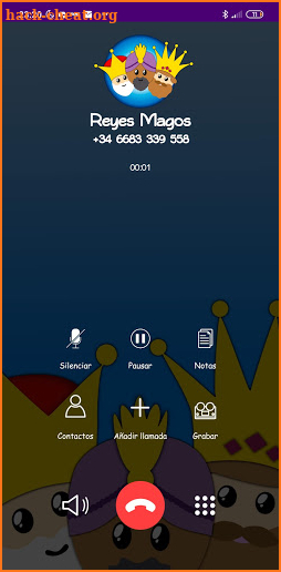Videollamada y chat con los Reyes Magos! (Broma) screenshot