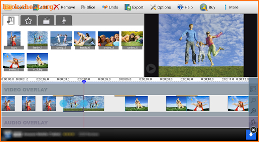 VideoPad Video Editor Free screenshot