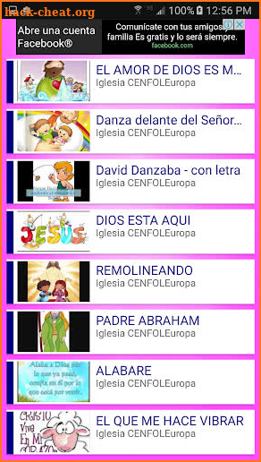 Videos y Canciones Infantiles Cristianos screenshot