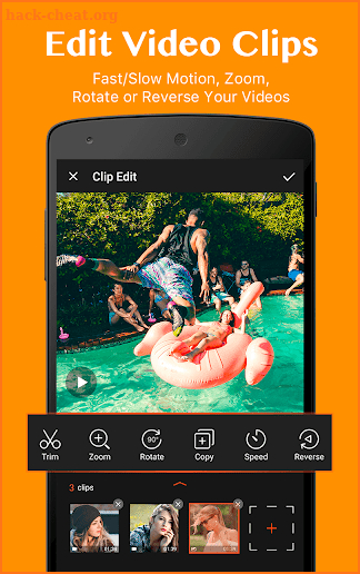 VideoShowLite:Video editor,cut,photo,music,no crop screenshot