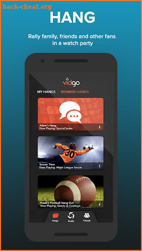 Vidgo screenshot