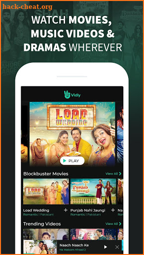 Vidly.tv Best Movies, Dramas, Cartoon, Sports App screenshot