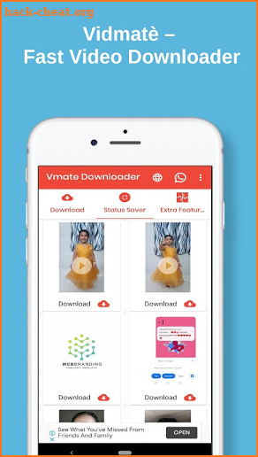 Vidmatè – Fast Video Downloader screenshot