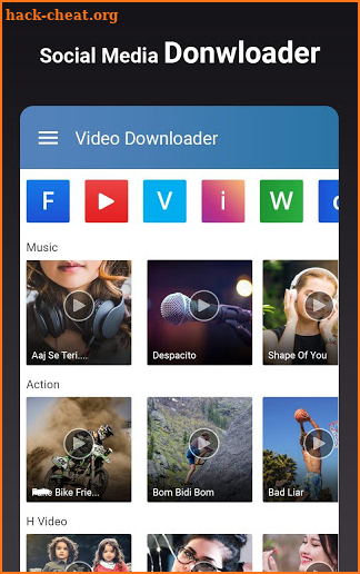 VidzAll - HD Video Downloader screenshot