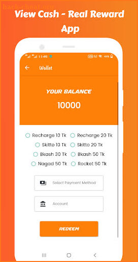 View Cash - Real Reword App screenshot