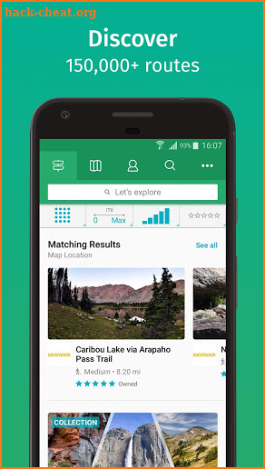 ViewRanger: Trail Maps for Hiking, Biking, Skiing screenshot