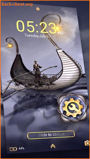 Viking Ship Launcher Theme screenshot