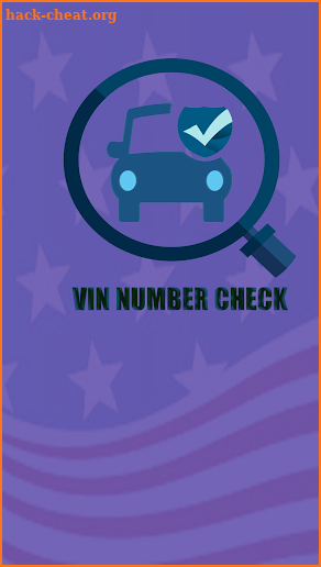 VIN Number Check screenshot