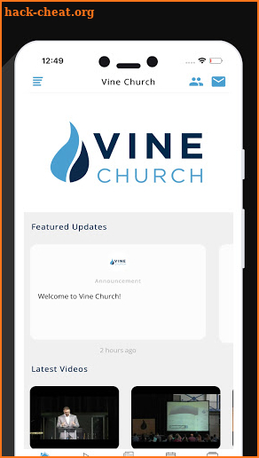 Vine Church screenshot