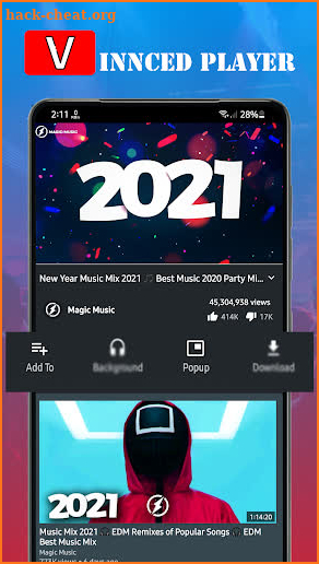 Vinnced Music & Video Player screenshot