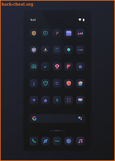 Viola Dark Icon Pack screenshot