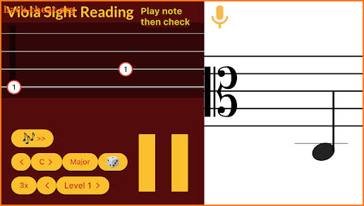 Viola Sight Reading screenshot