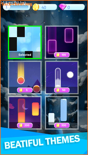 Violet music tiles 4 screenshot