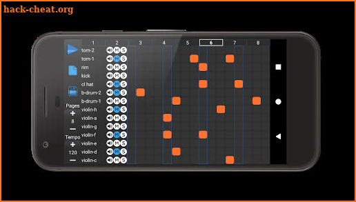 Violin and Drums: beat maker. Music maker screenshot