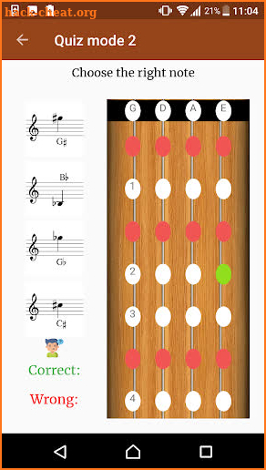 Violin Fingerboard Quiz screenshot