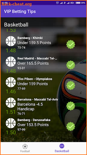 VIP Betting Tips & Odds screenshot