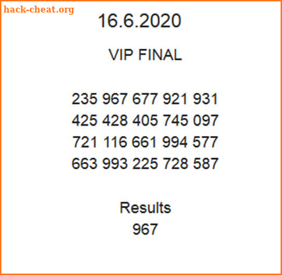 VIP Thai Lottery Tips screenshot