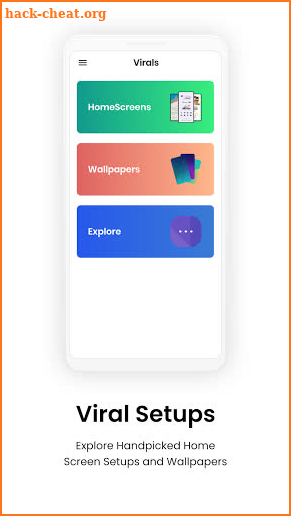 Virals - Home Screen Setups and Wallpapers screenshot