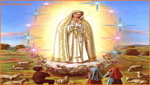 Virgen De Fatima Linda Fondo Animado screenshot